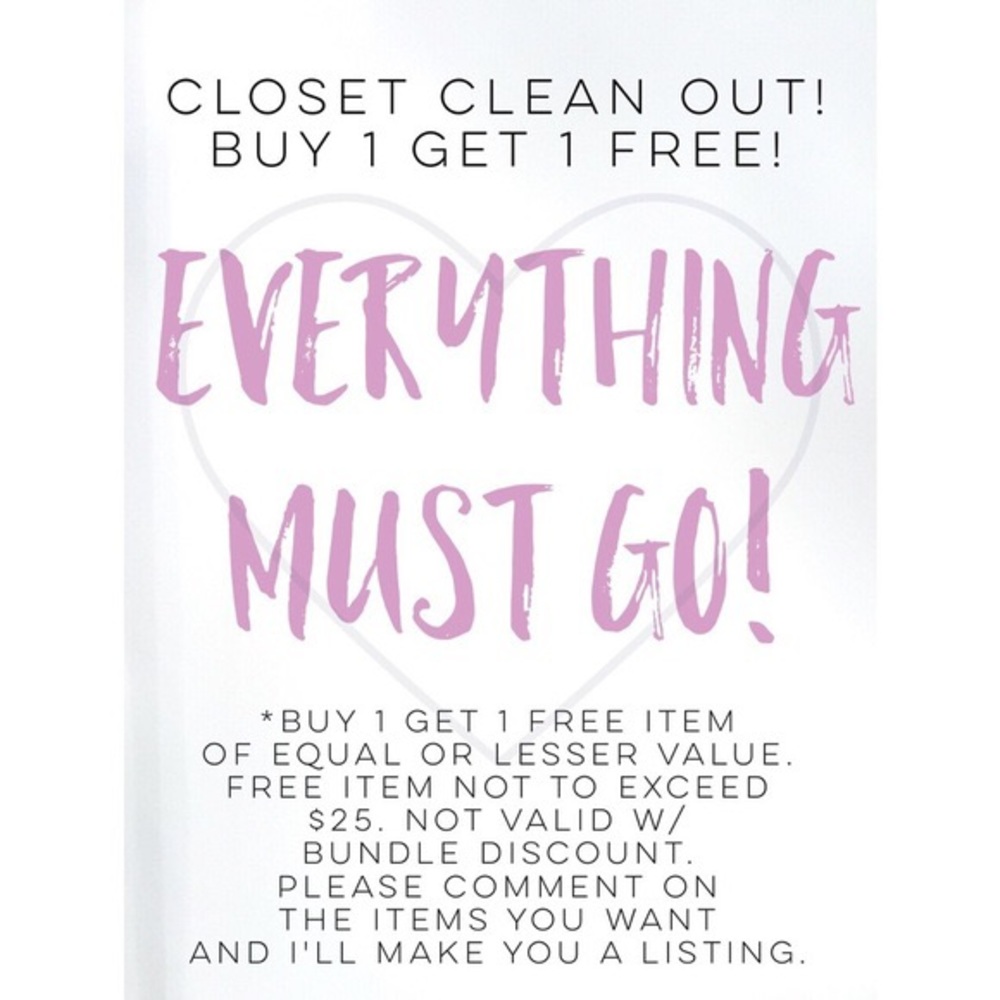 Buy one get one free